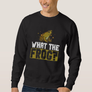 Toad Hunting And Frog Catching Sweatshirt