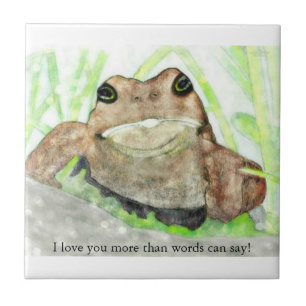toad - I love you more than words can say Tile