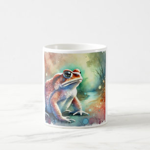 Toad in the Garden 160724AREF234 - Watercolor Coffee Mug