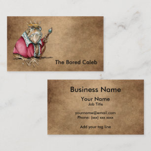 Toad King Business Card