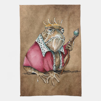 Toad King Tea Towel