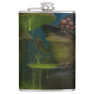 Toad Stew Hip Flask