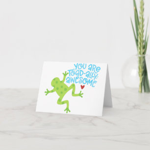TOADALLY AWESOME HOLIDAY CARD