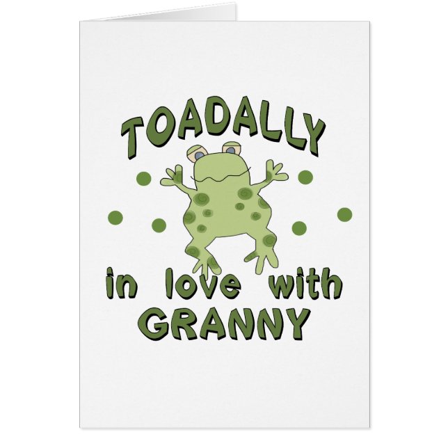 TOADALLY Love Granny Frog (Front)