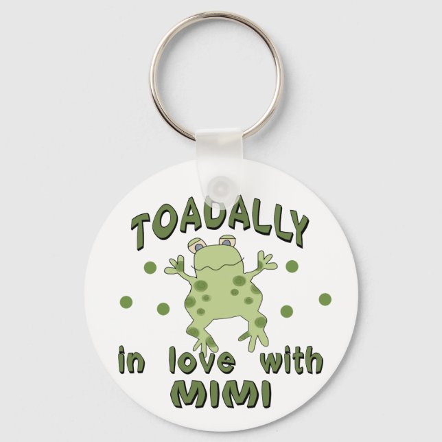 TOADALLY Love Mimi Frog Key Ring (Front)