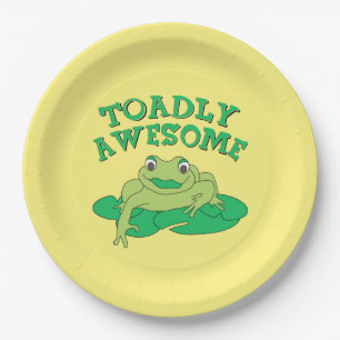 TOADly Awesome Paper Plate