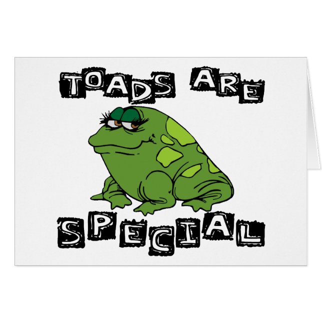 Toads Are Special (Front Horizontal)