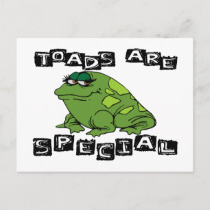 Toads Are Special Postcard