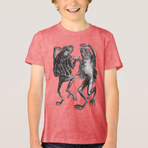 Toads Dancing On The Sabbath Dictionnaire Infernal Tri-Blend Shirt