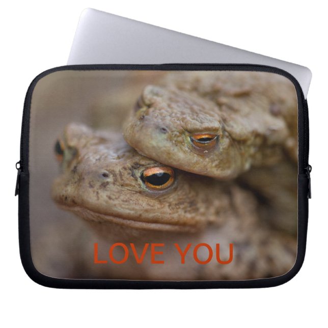 Toads “The Ugly Couple” Laptop Sleeve (Front)