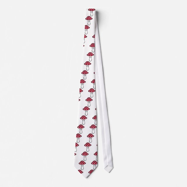 Toadstool fly agaric tie (Front)