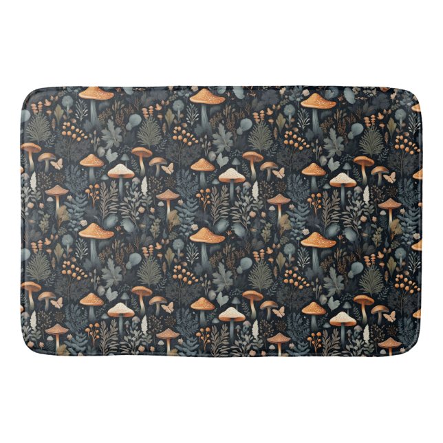 Toadstool Forest  Bath Mat (Front)