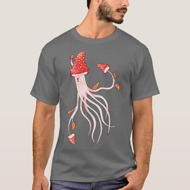 Toadstool Squid T-Shirt (Front)