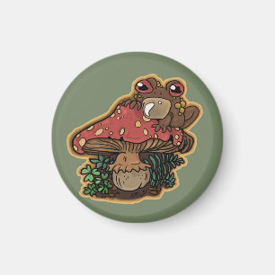 Toadstool Toad  Magnet