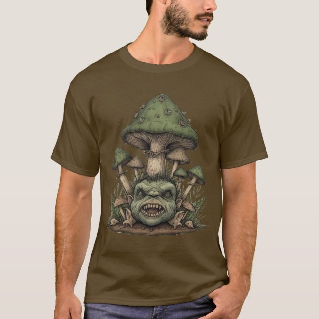 Toadstool Troll T-Shirt (Front)