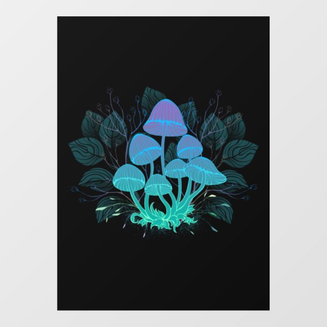 Toadstools in Bushes (Sheet)