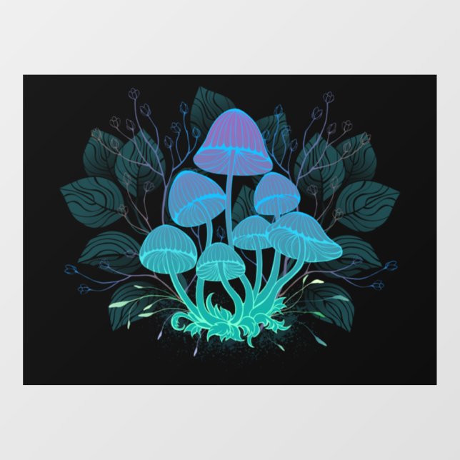 Toadstools in Bushes (Sheet)