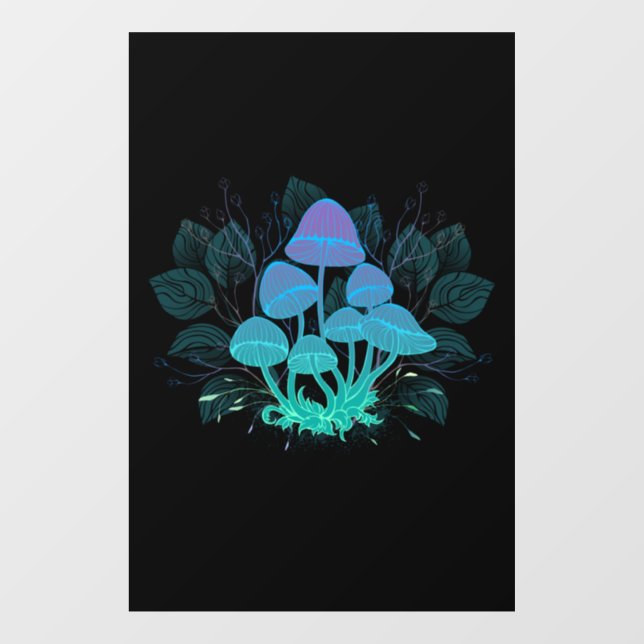Toadstools in Bushes (Sheet)
