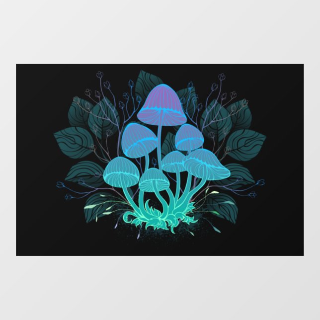 Toadstools in Bushes (Sheet)