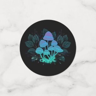 Toadstools in Bushes Confetti