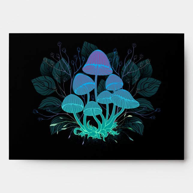 Toadstools in Bushes Envelope (Front)