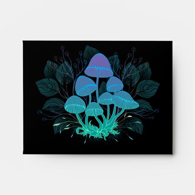 Toadstools in Bushes Envelope (Front)