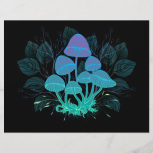 Toadstools in Bushes Flyer