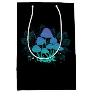 Toadstools in Bushes Medium Gift Bag