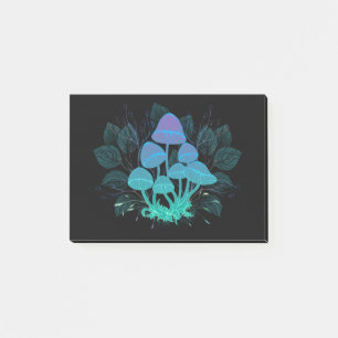 Toadstools in Bushes Post-it Notes