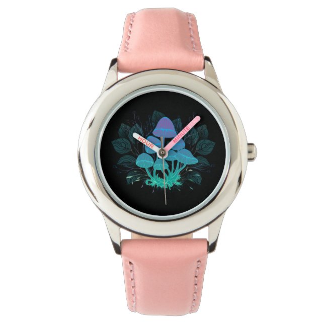 Toadstools in Bushes Watch (Front)