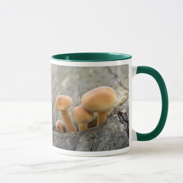 Toadstools on a Tree Trunk Mug (Right)