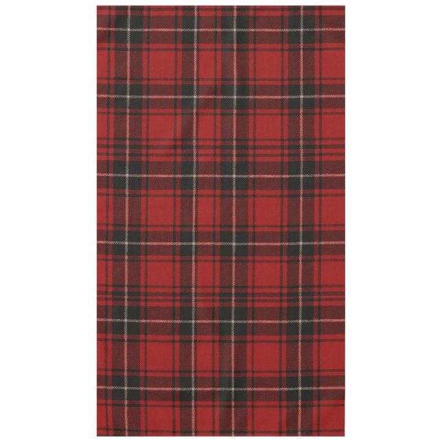 toalha de mesa  Vermelha xadrez Tablecloth (Front)