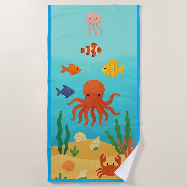 Toalla de playa beach towel (Front)