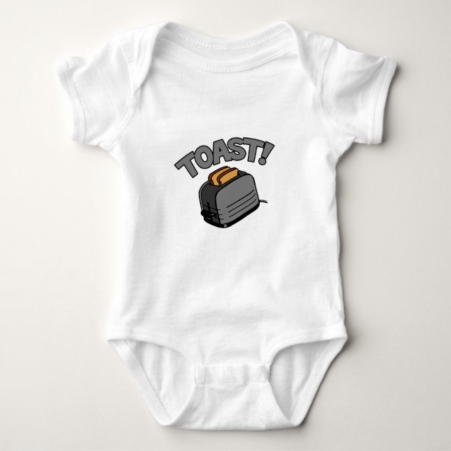Toast! Baby Bodysuit (Front)