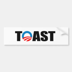 TOAST BUMPER STICKER