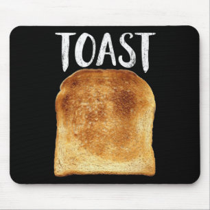 Toast Costume Halloween Funny Bread Lover Christma Mouse Pad