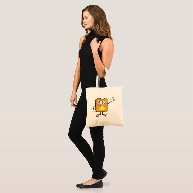 Toast Face Tote Bag (Creator Uploaded)