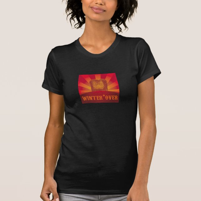 toast rays - womens T-Shirt (Front)
