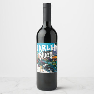 Toast to Harlem Nights Wine Label