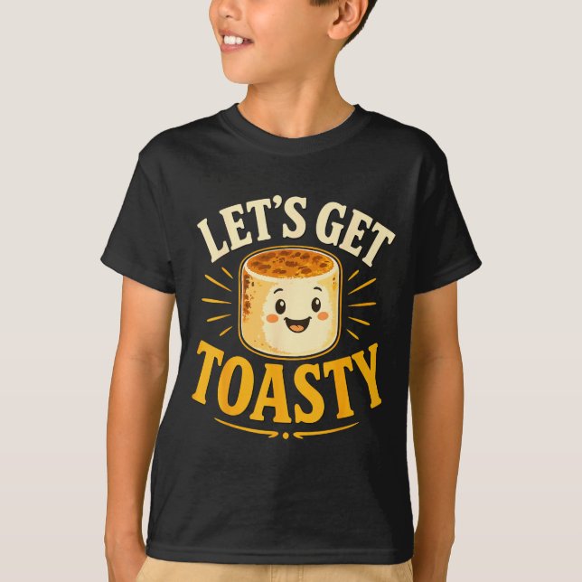 Toasted marshmallow campfire  T-Shirt (Front)