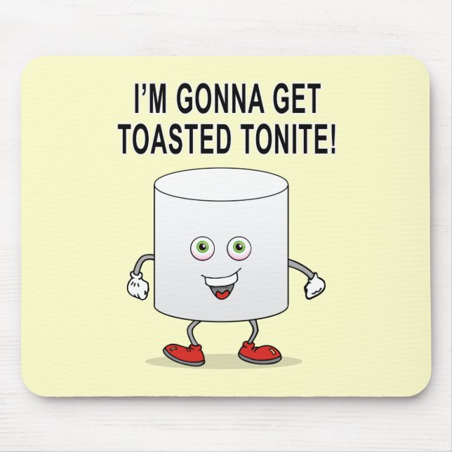 Toasted Marshmallow Mouse Pad (Front)