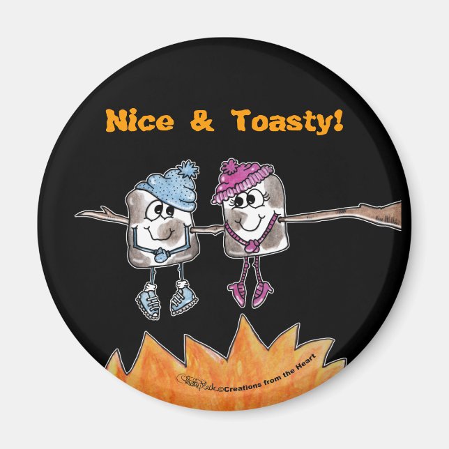 Toasted Marshmallows Magnet (Front)