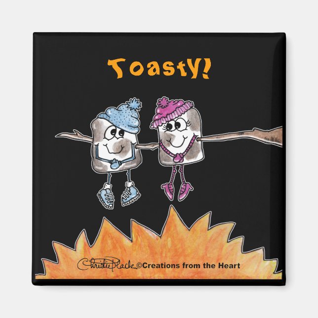 Toasted Marshmallows Magnet (Front)