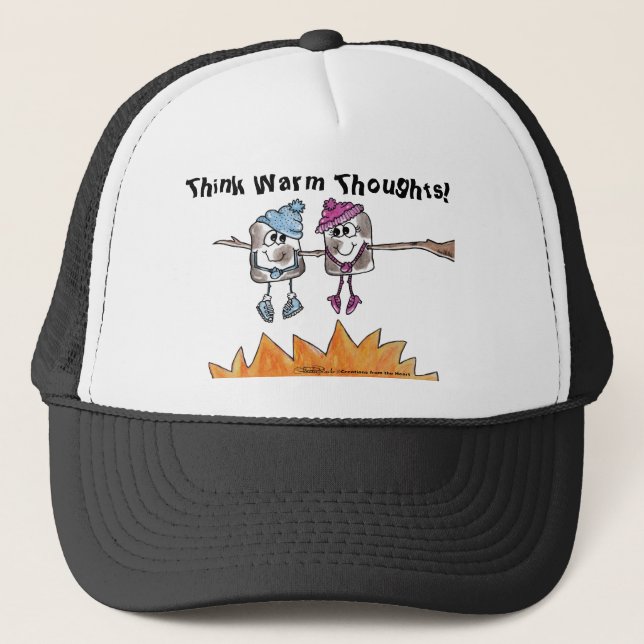 Toasted Marshmallows Trucker Hat (Front)