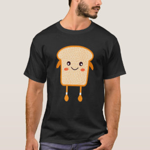 Toasted Toast Bread  Sliced Bread Breakfast Food T-Shirt