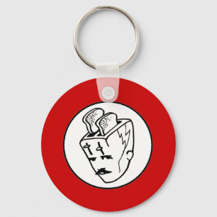 Toasterhead Tesla Key Ring