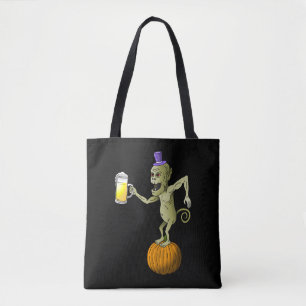 Toasting Party Ghoul Tote Bag