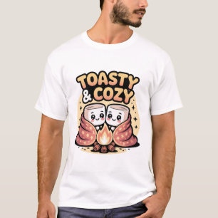 Toasty Marshmallows Funny Camping T-Shirt