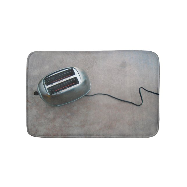 Toasty Toaster Bath Mat (Front)