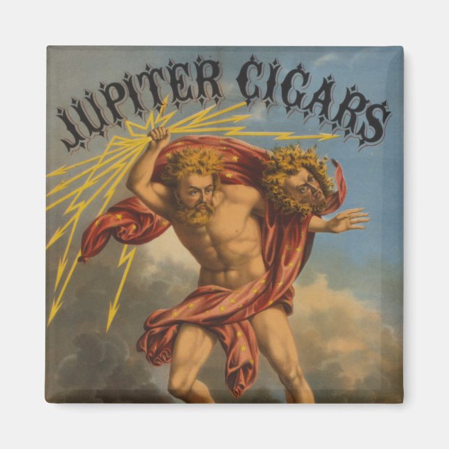 Tobacco Label, 1868. Magnet (Front)
